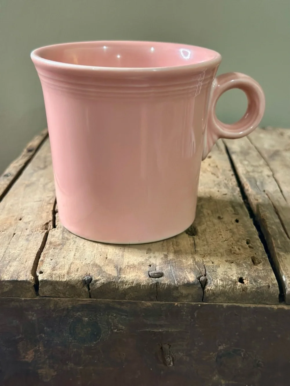 3 Pieces Fiesta Ware Light Yellow Saucers, Pink Cup HLC USA Homer Laughlin